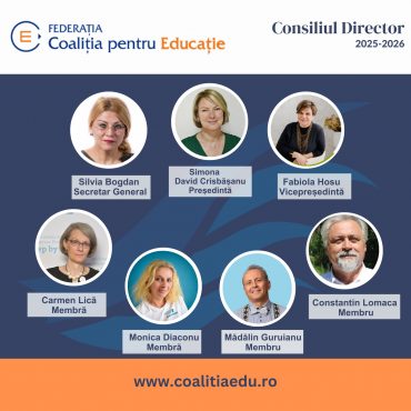 Organizațiile membre ale Coaliției pentru Educație s-au reunit la Adunarea Generală
